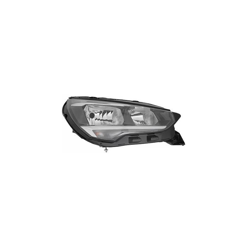 OPEL SCHEINWERFER RE.  CORSA F,  SCHEINWERF. DEPO/TYC 20-23          H7/H15,