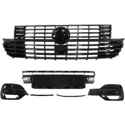 VW DESIGNGRILL SET VORNE T6.1  DESIGN GRILL 19-24          FÜR EMBLEM,