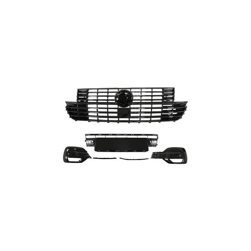 VW DESIGNGRILL SET VORNE T6.1  DESIGN GRILL 19-24          FÜR EMBLEM,