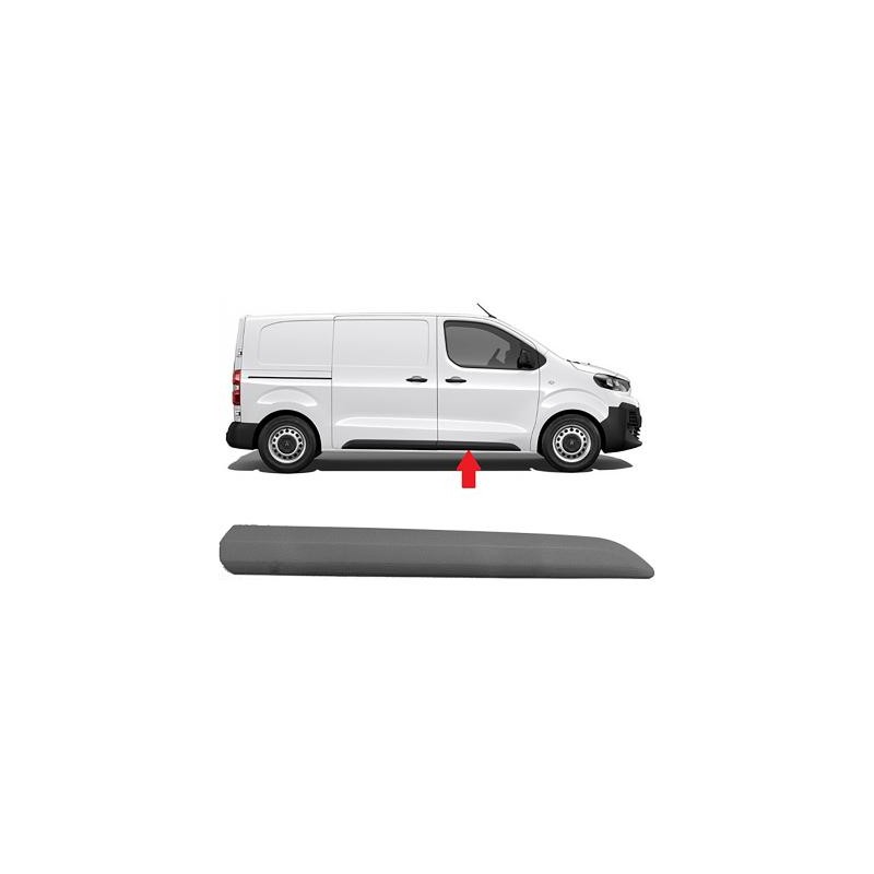 PSA TÜRLEISTE VO. RE. PEUGEOT,  ZIERLEISTEN TRAVELLER, SCUDO, PROACE