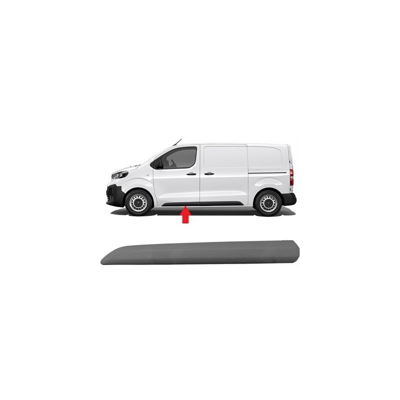 PSA TÜRLEISTE VO. LI. PEUGEOT,  ZIERLEISTEN TRAVELLER, SCUDO, PROACE