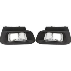 PEUGE BLENDENSET VORN     P 308,  STOSSST ZUBEHÖR VORN 17-21     MIT CHROMLEISTE,