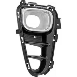 KIA STOß.GITTER RE.   PICANTO,  STOSSST ZUBEHÖR VORN 17-20     MIT CHROMLEISTE,