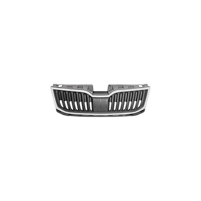 SKODA KÜHLERGRILL       OCTAVIA,  KÜHLERGRILL 17-20        SCHWARZ/CHROM