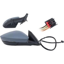 SKODA SPIEGEL RE.  SKODA SUPERB,  SPIEGEL 15-23               15-PIN