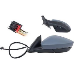 SKODA SPIEGEL LI.  SKODA SUPERB,  SPIEGEL 15-23               15-PIN