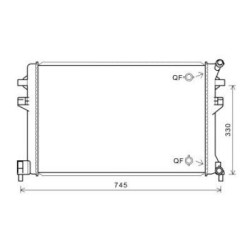 AUDI KÜHLER           GOLF IIV,  KÜHLER VW Golf VII/Audi A3 04/12