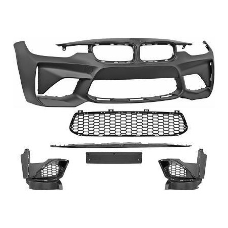 DESIGNSTOßSTANGE VORN F30, SPORTSTOßSTANGE 11-19 EVO2-OPTIK DESIGNSTOßSTANGE VORN F30, SPORTSTOßSTANGE 11-19 EVO2-OPTIK