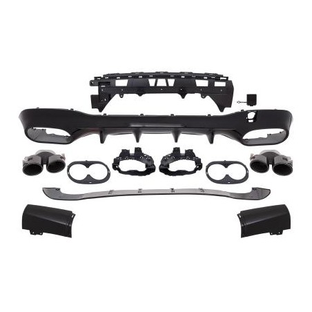 DIFFUSOR HINTEN    X/C118,  DIFFUSOR/SPOILER/ÖSE 19-und mehr      SPORT 45-OPTIK,