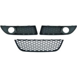 SATZ STOßST.GRILLE   POLO,  TUNING ZUBEHÖR 05-09           GTI OPTIK