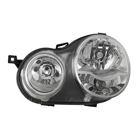 VW SCHEINWERFER LINKS   POLO,  SCHEINWERF. DEPO/TYC 01-05    MIT MOTOR FÜR LWR