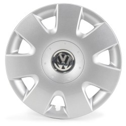 Enjoliveur de roue VW 14 pouces argent brillant 6Q0601147PRGZ
