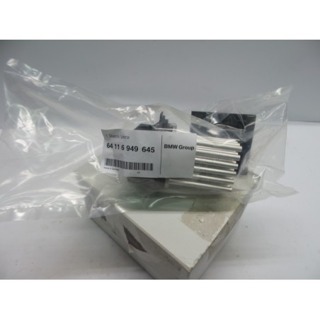 Résistance Pour Ventilateur Intérieur BMW 64116949645 6949645 Pièce d'origine oem Résistance Pour Ventilateur Intérieur BMW 64116949645 6949645 Pièce d'origine oem