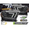 XENON HEADLIGHTS BLACK TUBE SEQ fits DODGE DURANGO 10-13 XENON HEADLIGHTS BLACK TUBE SEQ fits DODGE DURANGO 10-13