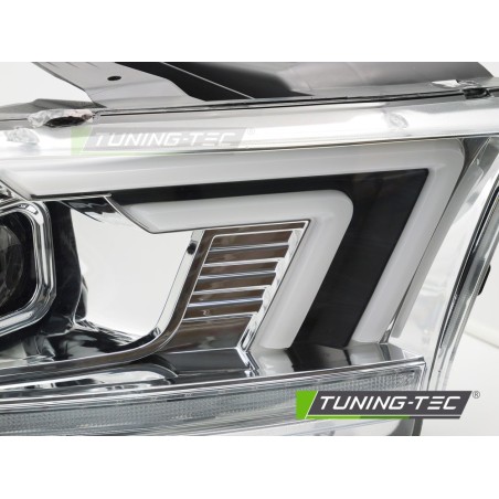 XENON HEADLIGHTS CHROME TUBE SEQ fits DODGE DURANGO 10-13 XENON HEADLIGHTS CHROME TUBE SEQ fits DODGE DURANGO 10-13