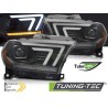 HEADLIGHTS BLACK TUBE SEQ fits DODGE DURANGO 10-13 HEADLIGHTS BLACK TUBE SEQ fits DODGE DURANGO 10-13