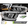 HEADLIGHTS CHROME TUBE SEQ fits DODGE DURANGO 10-13 HEADLIGHTS CHROME TUBE SEQ fits DODGE DURANGO 10-13
