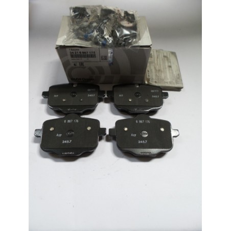 Plaquettes De Freins BMW 34216867175 6867175 Pièce d'origine oem Plaquettes De Freins BMW 34216867175 6867175 Pièce d'origine oem