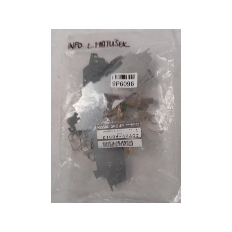 Kit D''Accessoires Pour Plaquette De Frein À Disque NISSAN D108M4GA0J  Pièce d'origine oem