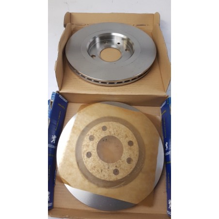 Jeu De Disques De Frein (2 Pièces) PEUGEOT/CITROEN 4246W5 Pièce d'origine oem Jeu De Disques De Frein (2 Pièces) PEUGEOT/CITROEN 4246W5 Pièce d'origine oem