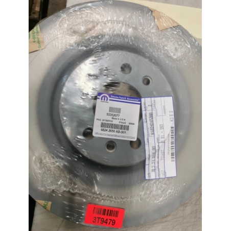 Disque De Frein (1 Pièce) FIAT GROUP 68242650AB Pièce d'origine oem Disque De Frein (1 Pièce) FIAT GROUP 68242650AB Pièce d'origine oem