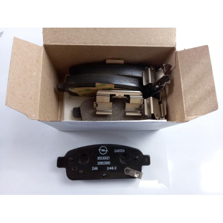 Plaquettes De Freins OPEL 95530021 Pièce d'origine oem Plaquettes De Freins OPEL 95530021 Pièce d'origine oem