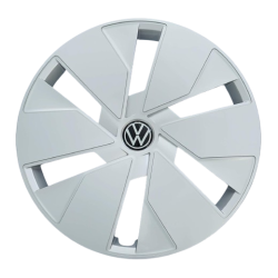 Enjoliveur de roue 18 pouces pour VW ID.3 - noir/blanc pur/argenté