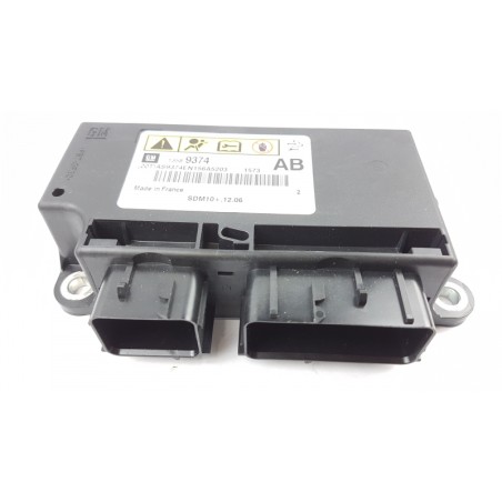 Unité De Contrôle D''Airbag OPEL 13589374 1247681 Pièce d'origine oem Unité De Contrôle D''Airbag OPEL 13589374 1247681 Pièce d'origine oem