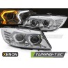 XENON HEADLIGHTS LED CHROME fits BMW E90/E91 LCI 09-11 XENON HEADLIGHTS LED CHROME fits BMW E90/E91 LCI 09-11