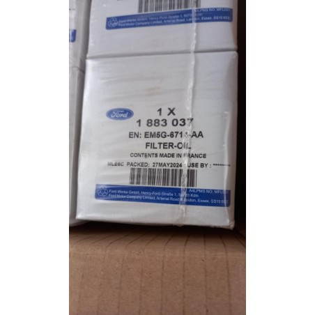 Filtre À Huile FORD 1883037 EM5G6714AA Pièce d'origine oem Filtre À Huile FORD 1883037 EM5G6714AA Pièce d'origine oem