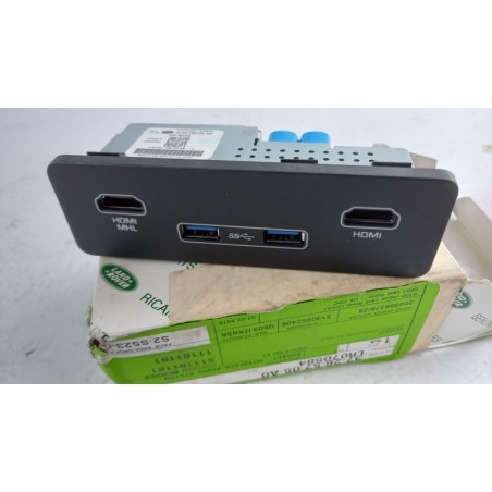 Prise USB/AUX LAND ROVER LR070584 Pièce d'origine oem Prise USB/AUX LAND ROVER LR070584 Pièce d'origine oem