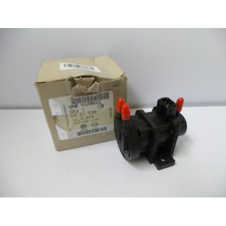 Convertisseur De Pression Pour Contrôle Des Gaz D''Échappement OPEL 9128022 5851030 Pièce d'origine oem Convertisseur De Pression Pour Contrôle Des Gaz D''Échappement OPEL 9128022 5851030 Pièce d'origine oem