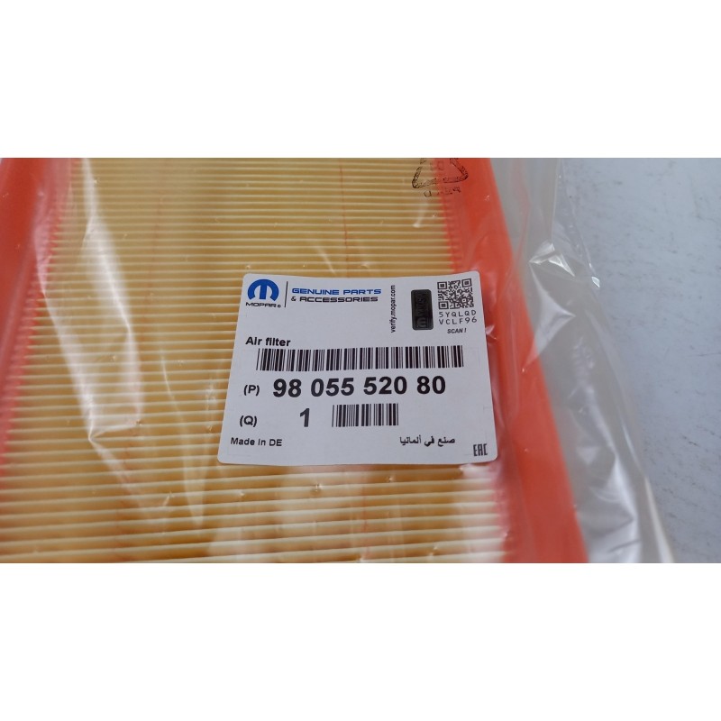 Filtre À Air PEUGEOT/CITROEN 9805552080  Pièce d'origine oem