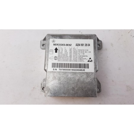 Unité De Contrôle D''Airbag MERCEDES-BENZ A204901260405 204901260405 Pièce d'origine oem Unité De Contrôle D''Airbag MERCEDES-BENZ A204901260405 204901260405 Pièce d'origine oem