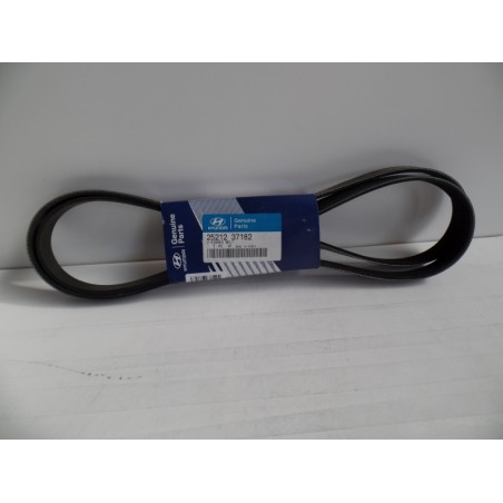 Courroie Trapézoïdale À Nervures HYUNDAI/KIA 2521237182 Pièce d'origine oem Courroie Trapézoïdale À Nervures HYUNDAI/KIA 2521237182 Pièce d'origine oem