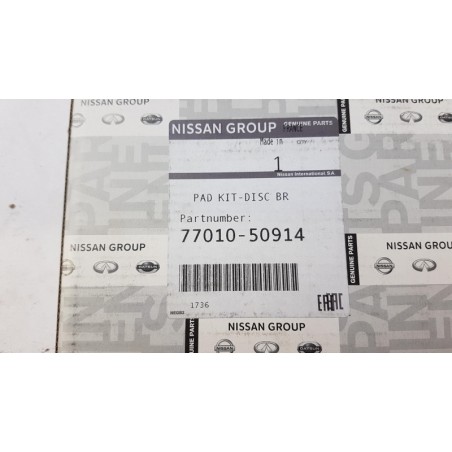 Plaquettes De Freins RENAULT 7701050914  Pièce d'origine oem