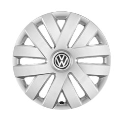 Casquettes de roue originale VW (6R / 6C) Bouchons de roue de 15 pouces RIMS en acier 4x roues...