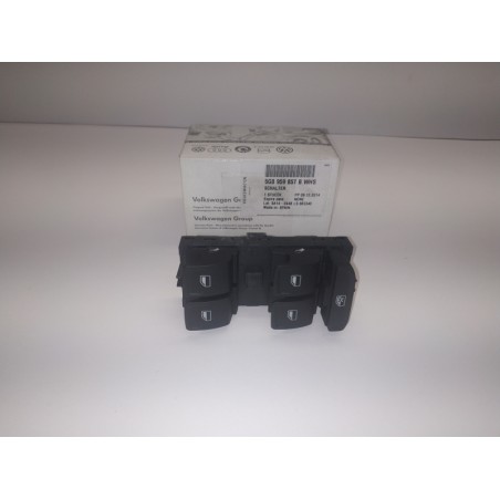 Interrupteur Pour Lève-Vitre VAG 5G0959857BWHS Pièce d'origine oem Interrupteur Pour Lève-Vitre VAG 5G0959857BWHS Pièce d'origine oem