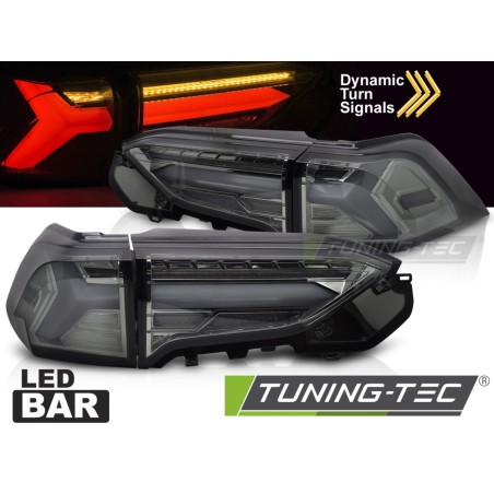 TOYOTA RAV4 19- LED BAR SMOKE TOYOTA RAV4 19- LED BAR SMOKE
