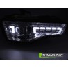 HALOGEN HEADLIGHTS LED CHROME SEQ fits AUDI A5 11-16 HALOGEN HEADLIGHTS LED CHROME SEQ fits AUDI A5 11-16