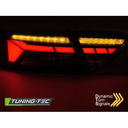 LED BAR TAIL LIGHTS RED WHITE SEQ fits AUDI A5 11-16 OEM BULB LED BAR TAIL LIGHTS RED WHITE SEQ fits AUDI A5 11-16 OEM BULB