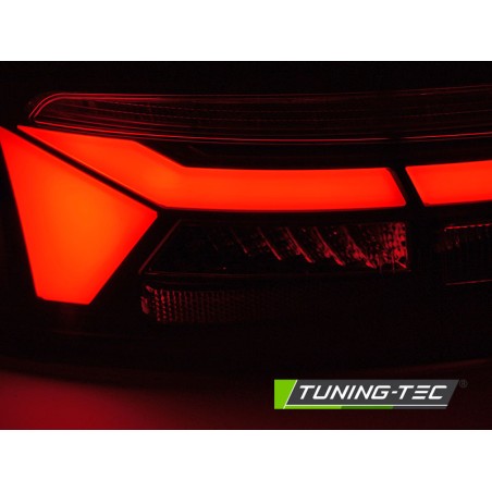 LED BAR TAIL LIGHTS RED WHITE SEQ fits AUDI A5 11-16 OEM BULB LED BAR TAIL LIGHTS RED WHITE SEQ fits AUDI A5 11-16 OEM BULB