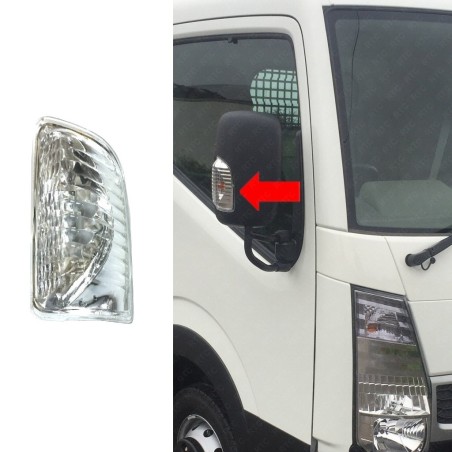 Mirror Turn signal light for NISSAN NT400 / CABSTAR - Left NI533000 Mirror Turn signal light for NISSAN NT400 / CABSTAR - Left NI533000