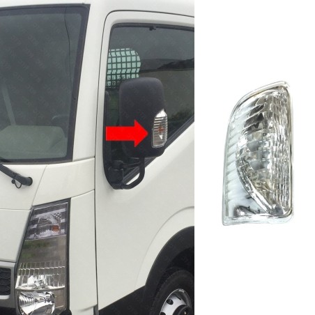 Mirror Turn signal light for NISSAN NT400 / CABSTAR - Left NI533000 Mirror Turn signal light for NISSAN NT400 / CABSTAR - Left NI533000
