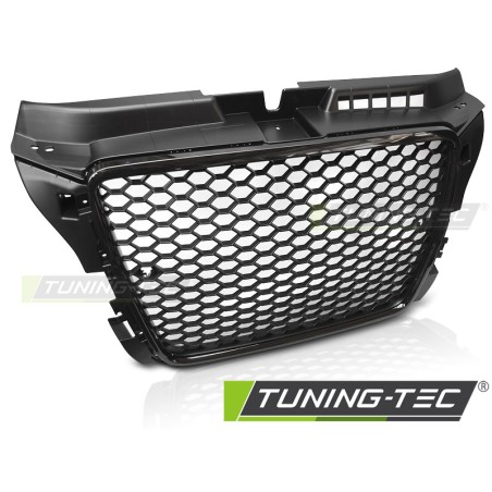 GRILLE SPORT GLOSSY BLACK PDC fits AUDI A3 08-12 GRILLE SPORT GLOSSY BLACK PDC fits AUDI A3 08-12