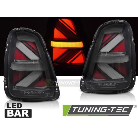 LED TAIL LIGHTS SMOKE fits MINI COOPER R56 R57 R58 R59 06-14