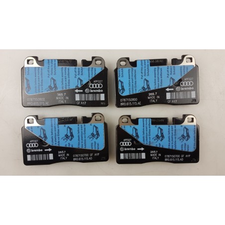 Plaquettes De Freins VAG 8R0698151AA Pièce d'origine oem Plaquettes De Freins VAG 8R0698151AA Pièce d'origine oem