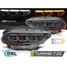 HEADLIGHTS BLACK fits FORD MUSTANG 18-21 HEADLIGHTS BLACK fits FORD MUSTANG 18-21