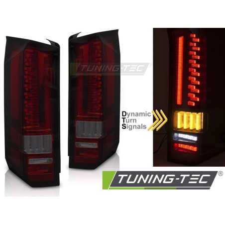 LED TAIL LIGHTS RED SMOKE SEQ fits VW CRAFTER 17-