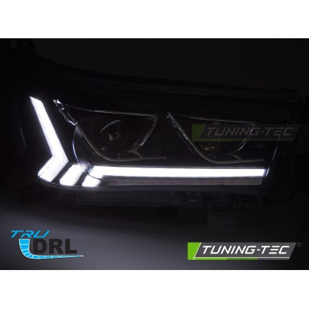 TOYOTA HILUX 16-20 TUBE LED BLACK